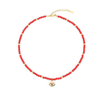 Natural Carnelian Beaded Necklaces