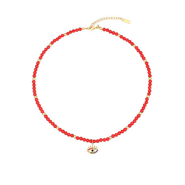 Natural Carnelian Beaded Necklaces