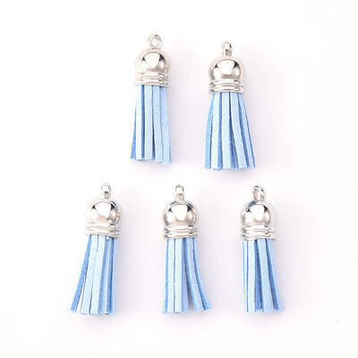 Faux Suede Tassel Pendant Decorations