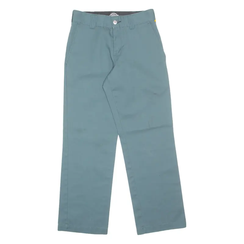DICKIES Chino Mens Trousers Blue Regular Straight W28 L28
