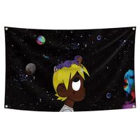 Luv vs the World  Flag Tapestry (3x5ft,Durable, Polyester) Brass Grommets For College Dorm Man Cave