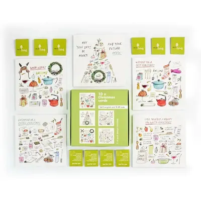 10 Recycled Christmas Cards - 10 Trees Planted (FSC ) | Style: Zero Waste Swaps