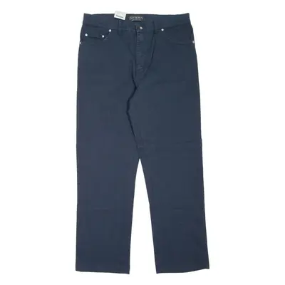 ZERBERUS Mens Jeans Blue Regular Straight W36 L29