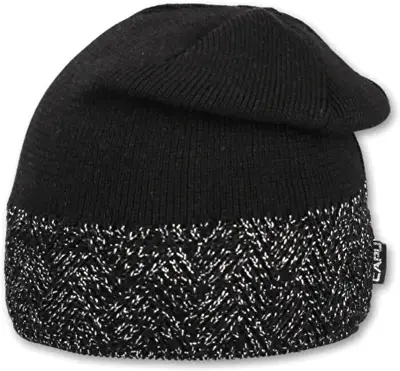 Capu Cappello Da Donna nero brillantini fascia