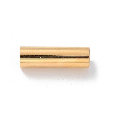 304 Stainless Steel Magnetic Clasps with Glue-in Ends