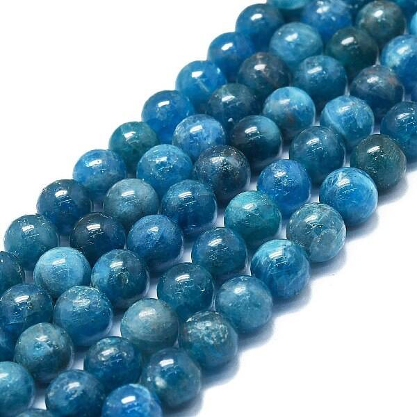 Natural Apatite Beads Strands