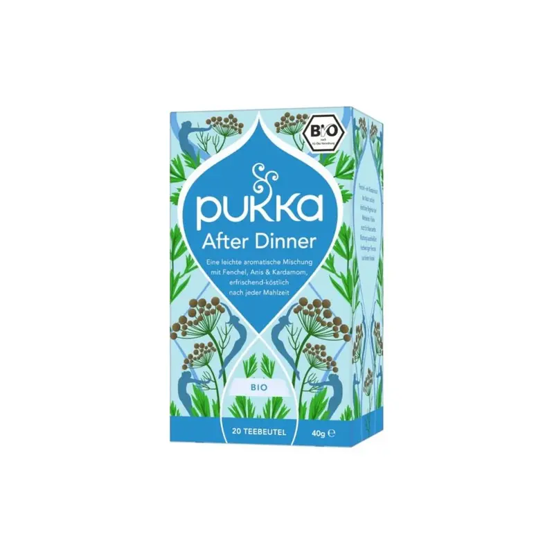Pukka Organic After Dinner Herbal Tea, 20 sachets (40 g)