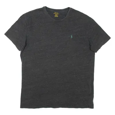 POLO RALPH LAUREN Mens T-Shirt Grey M