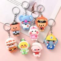 Cute Animal Profession Keychain – Adorable Career-Themed Accessories for Bags & Keys