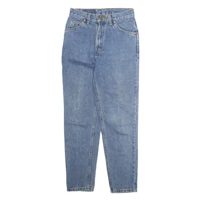 LEVI'S Womens Jeans Blue Regular Tapered Acid Wash W26 L28