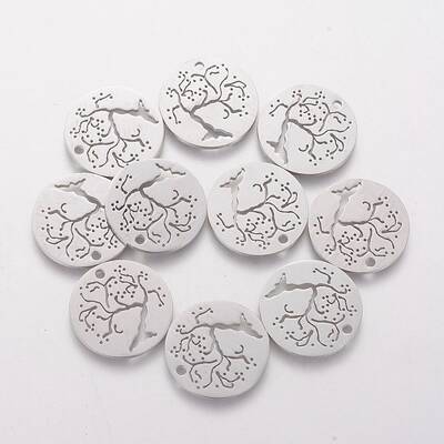 Non-Tarnish 201 Stainless Steel Pendants