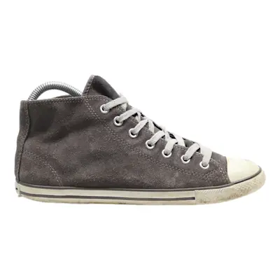 CONVERSE High Top Trainers Grey Suede Womens UK 5