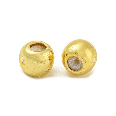 Rack Plating Brass Silicone Spacer Beads