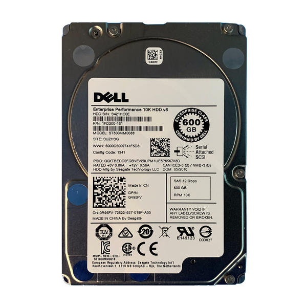 1FD200-151 Seagate 600GB 12Gb/s SAS 10000 2.5-inch 128MB Hard Drive
