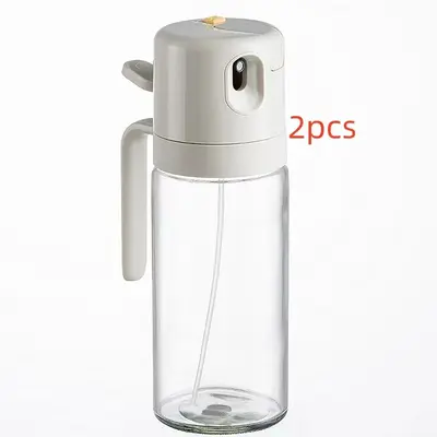 2 In 1 Oil Sprayer Bottle BBQ Cooking Oil Dispenser Olive Oil Pourers Sprayer Kitchen Baking Oil Mister Vinegar Bottle | capa...