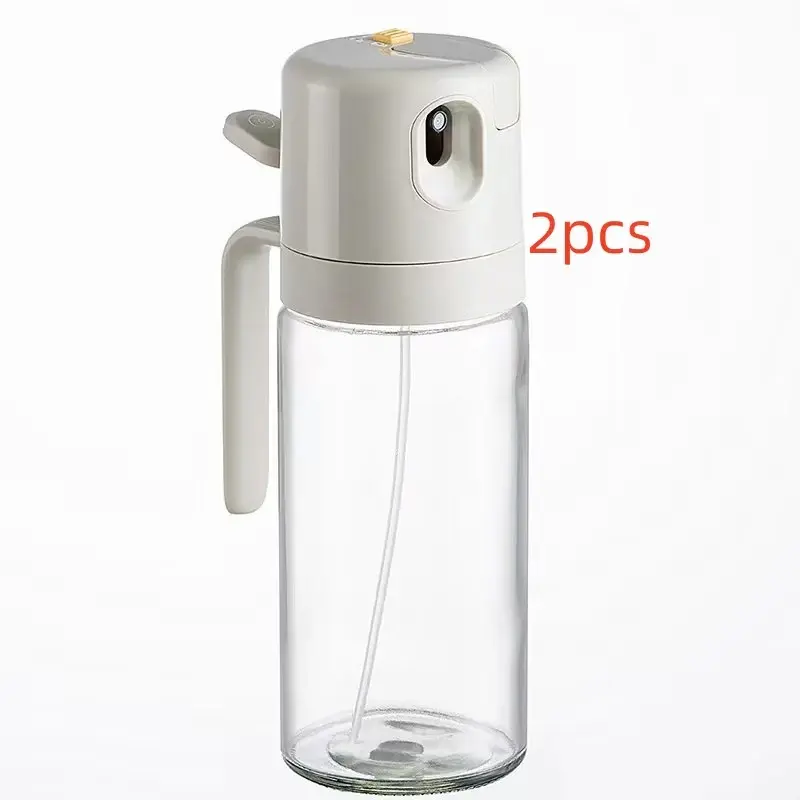 2 In 1 Oil Sprayer Bottle BBQ Cooking Oil Dispenser Olive Oil Pourers Sprayer Kitchen Baking Oil Mister Vinegar Bottle | capa...