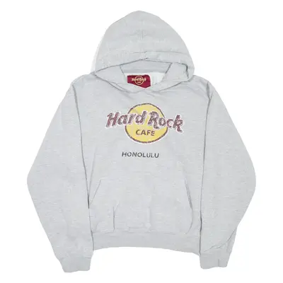 HARD ROCK CAFE Honolulu Womens Grey Hoodie M