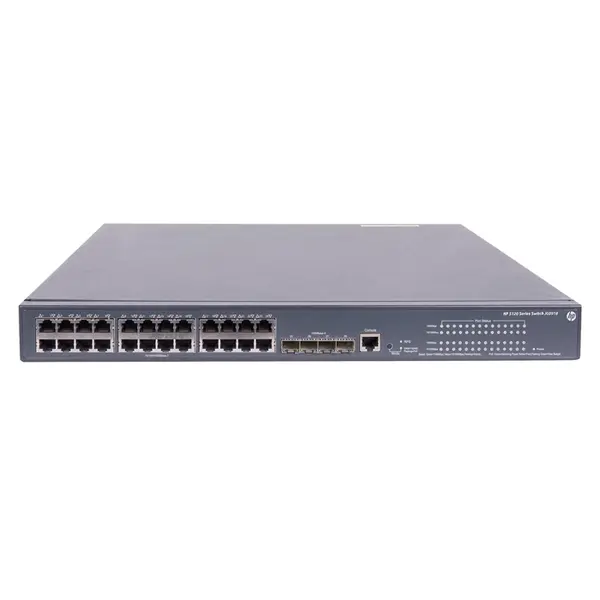 HP JG091B#ABG | FlexNetwork 5120 SI Series 5120-24G-PoE+ SI 24 x 10/100/1000Base-T RJ-45 PoE+ and 4 x SFP (mini-GBIC) Ports L...