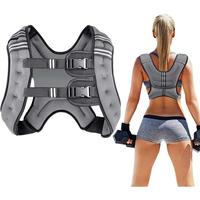 Prodigen Weighted Vest for Women and Men 8 12 16 20 25 30 Lbs with Reflective Stripe and Double Adjustable Buckle Straps Weig...