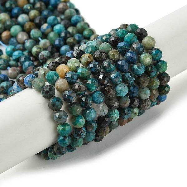 Natural Chrysocolla Beads Strands