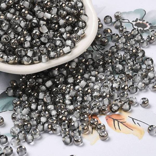 Transparent Inside Colours Glass Seed Beads