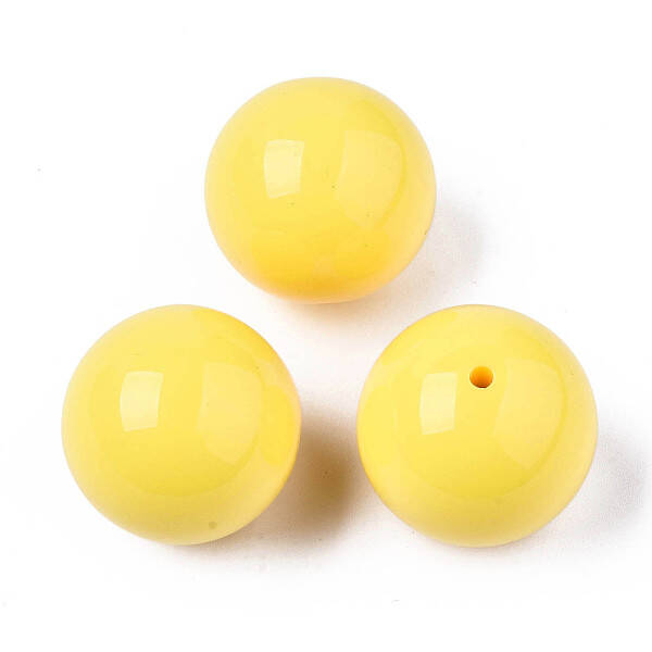 Opaque Acrylic Beads