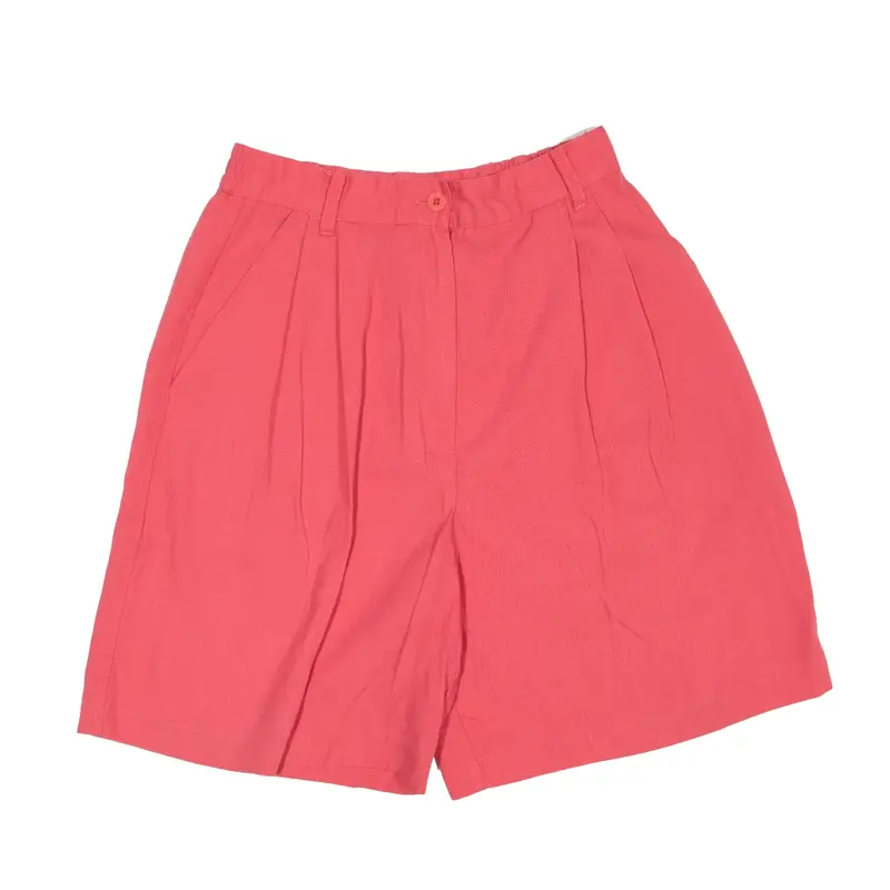 SAG HARBOR Chino Shorts Pink Regular Womens XXS W24