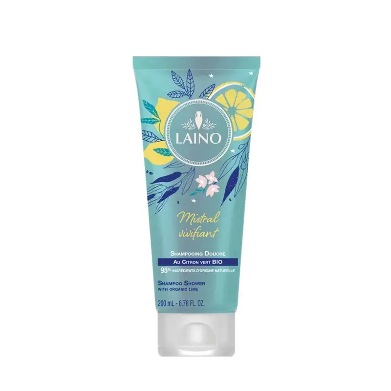 Laino Shower Shampoo Mistral Organic Lime Vivifier 200ml