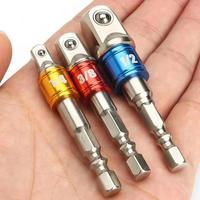 High Quality Cr-V Steel Socket Adapter, Impact Socket Extension Tool, High Speed Nut Driver Socket Adapter, Power Tool Access...
