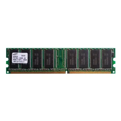 Samsung M368L1713DTL-CB0Q0 | 128MB DDR-266MHz PC-2100 Non-ECC Unbuffered UDIMM CL2.5 2Rx8 2.5V 184-Pin Memory Module