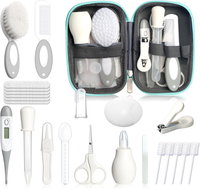Baby Healthcare and Grooming Kit for Newborn Kids, 24PCS Upgraded Safety Baby Care Kit, Newborn Nursery Health Care Set, Baby...