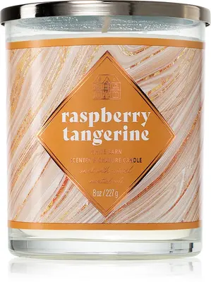 Bath & Body Works Raspberry Tangerine Scented Candle 227g