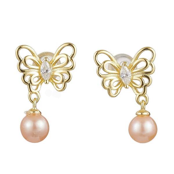 Natural Pearl Ear Studs