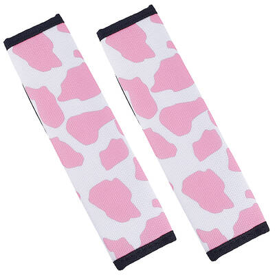Cow Pattern Nylon Car Safety Belt Cover