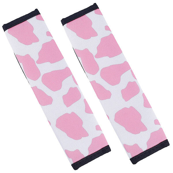 Cow Pattern Nylon Car Safety Belt Cover