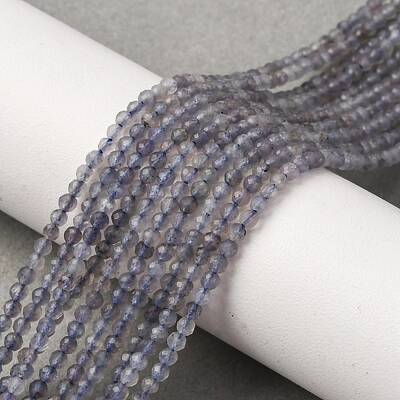 Natural Iolite Beads Strands