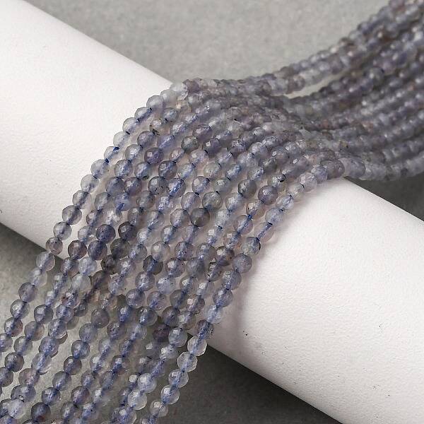 Natural Iolite Beads Strands