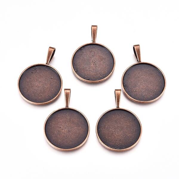 Alloy Pendant Cabochon Settings