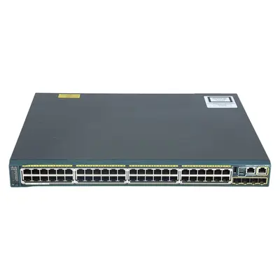 Cisco WS-C2960S-48FPS-L= | Catalyst 2960S Series 2960S-48FPS 48 x RJ-45 Ports PoE+ 10/100/1000Base-T + 4 x SFP Ports Layer 2 ...