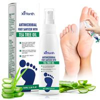 Herbal Antibacterial Foot Spray with Tea Tree Oil - 100ml Long-Lasting Formula for Foot Odor, Athlete's Foot Treatment & Fast...