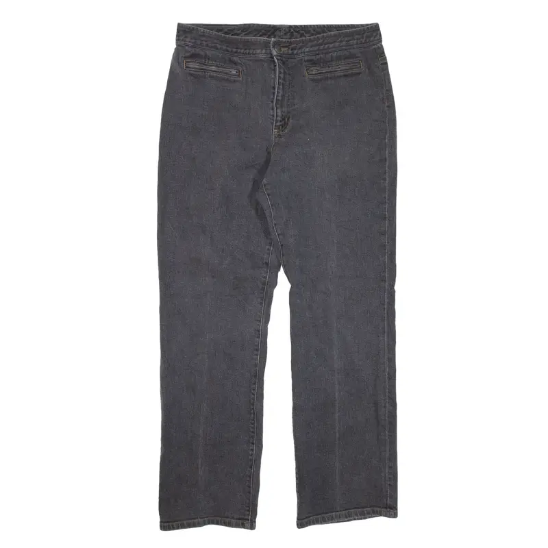 LAUREN RALPH LAUREN Jeans Grey Denim Slim Straight Womens W33 L29