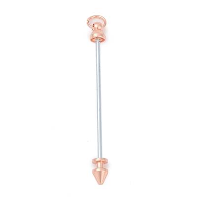 Alloy Bar Beadable Keychain for Jewelry Making DIY Crafts