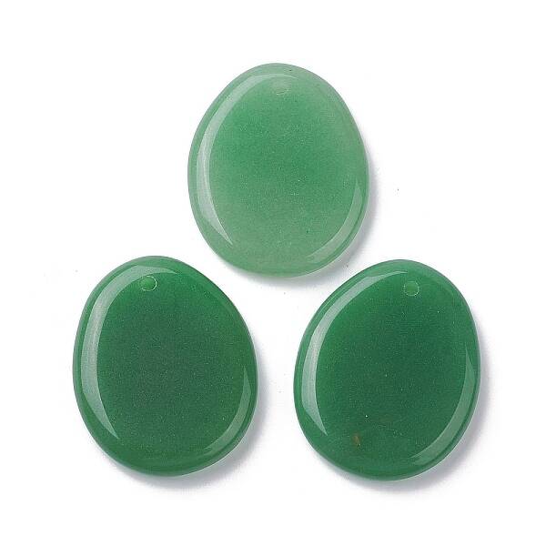 Natural Green Aventurine Pendants