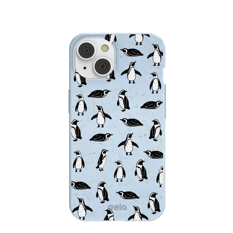 Powder Blue Waddles iPhone 14/16e Case