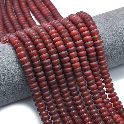 Dyed and Heated Natural Carnelian Beads Strands