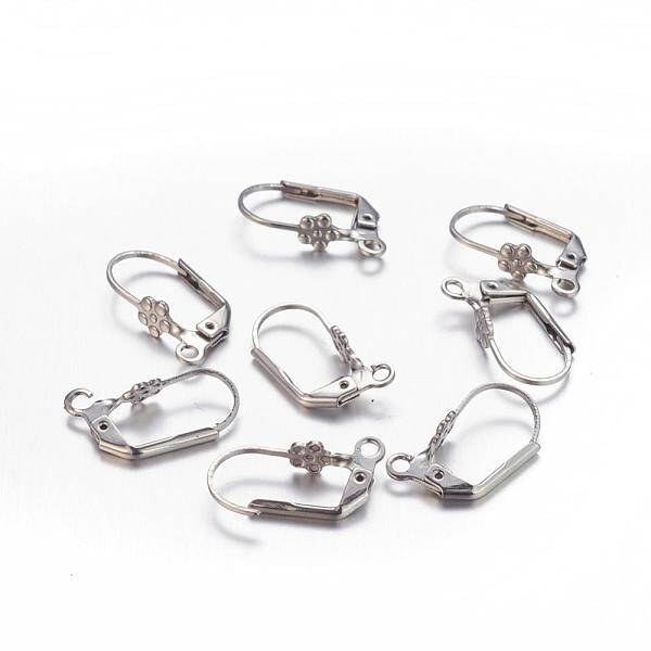 Tarnish Resistant 304 Stainless Steel Leverback Earring Findings