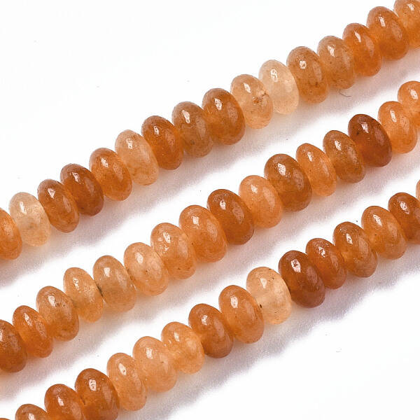 Natural Red Aventurine Beads Strands