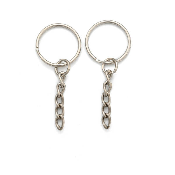 Iron Split Key Rings