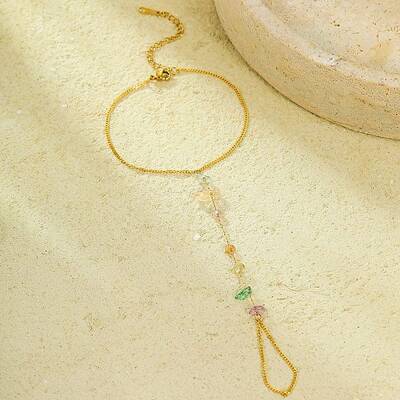 Gemstone Chip Link Chains for Women