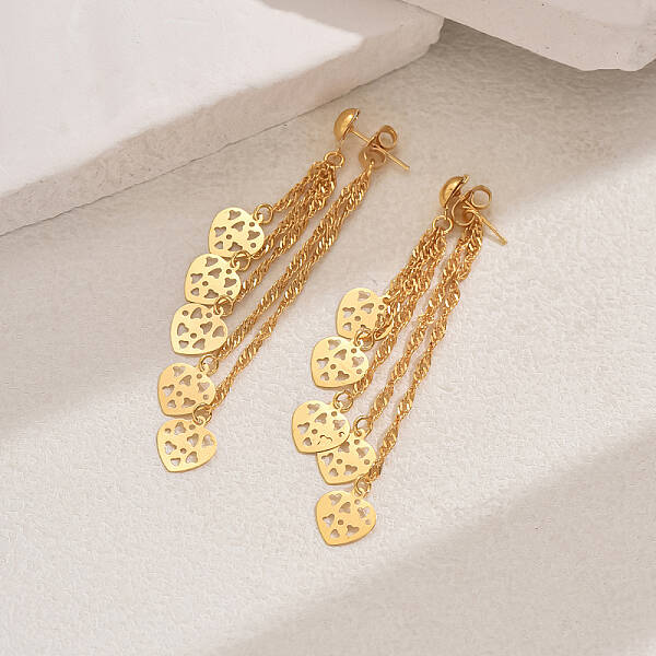 Vintage Chic Tassel Stud Earrings